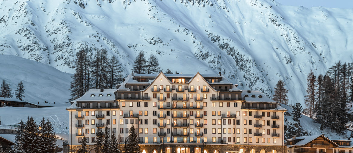 Отель Carlton St.Moritz: Ледяная сказка