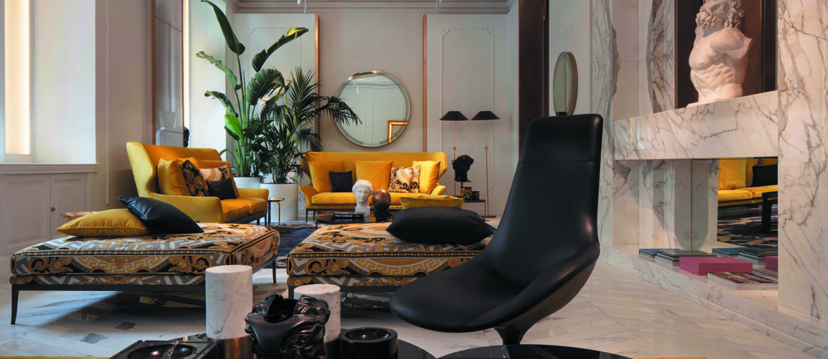Бутик Versace Home в Милане от архитектурной студии Vudafieri-Saverino Partners
