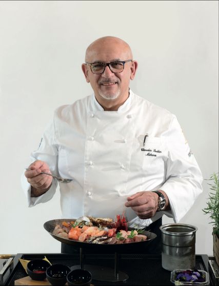 Кулинарный мастер-класс  с мишленовским шеф-поваром  Клаудио Садлером в отеле Baglioni на Сардинии и проект  INDACO
